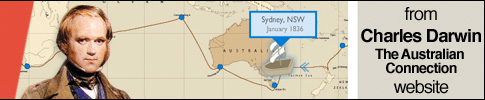 From the Charles Darwin - The Australian Connection website
